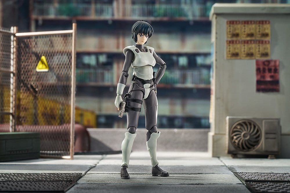 Ghost in the Shell Hyper Body Action Figure Motoko Kusanagi: Simple Armored Suit 15 cm - AniMuchuu
