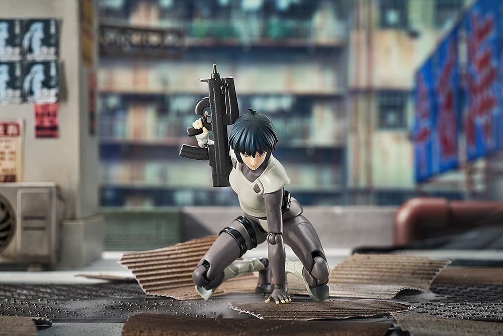 Ghost in the Shell Hyper Body Action Figure Motoko Kusanagi: Simple Armored Suit 15 cm - AniMuchuu