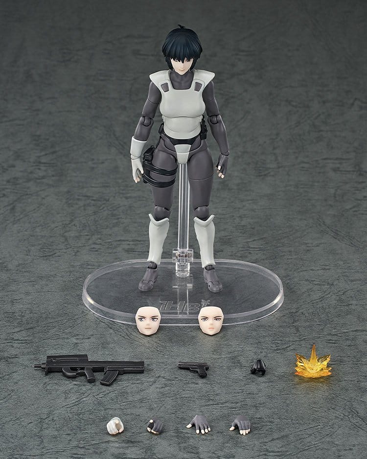 Ghost in the Shell Hyper Body Action Figure Motoko Kusanagi: Simple Armored Suit 15 cm - AniMuchuu