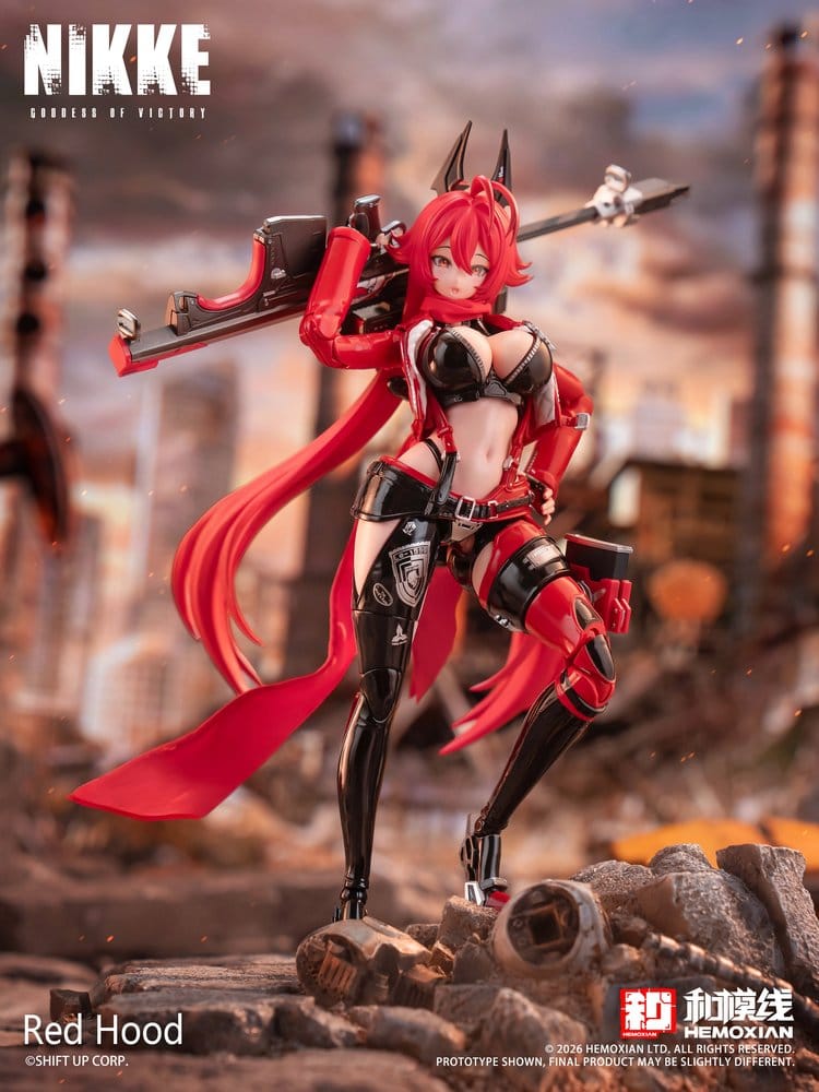 Goddess of Victory: Nikke Plastic Model Kit 1/12 Red Hood 18 cm - AniMuchuu