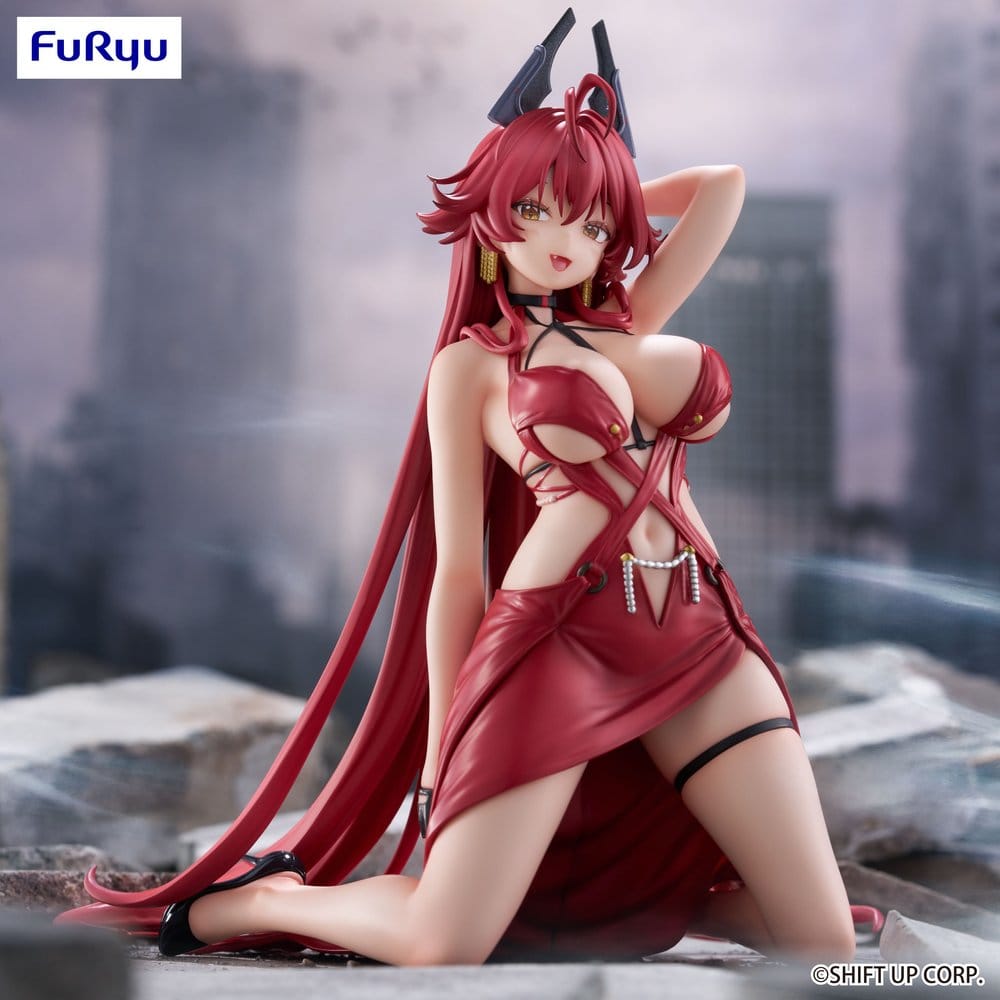 Goddess of Victory: Nikke Noodle Stopper PVC Figure Red Hood: Nonsense Red 14 cm - AniMuchuu
