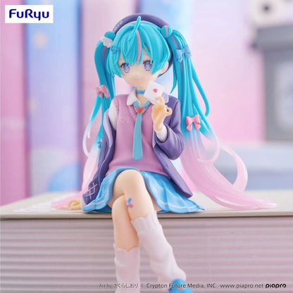 Hatsune Miku Noodle Stopper PVC Statue Love Blazer Navy Color 14 cm - AniMuchuu
