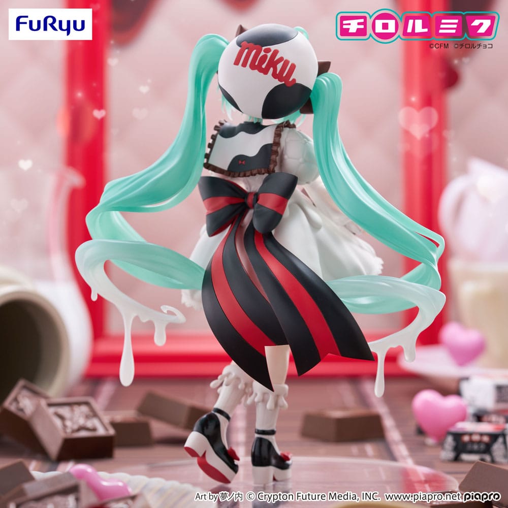 Hatsune Miku x Tirol Choco Trio-Try-iT PVC Statue Miku Milk Ver. 18 cm - AniMuchuu