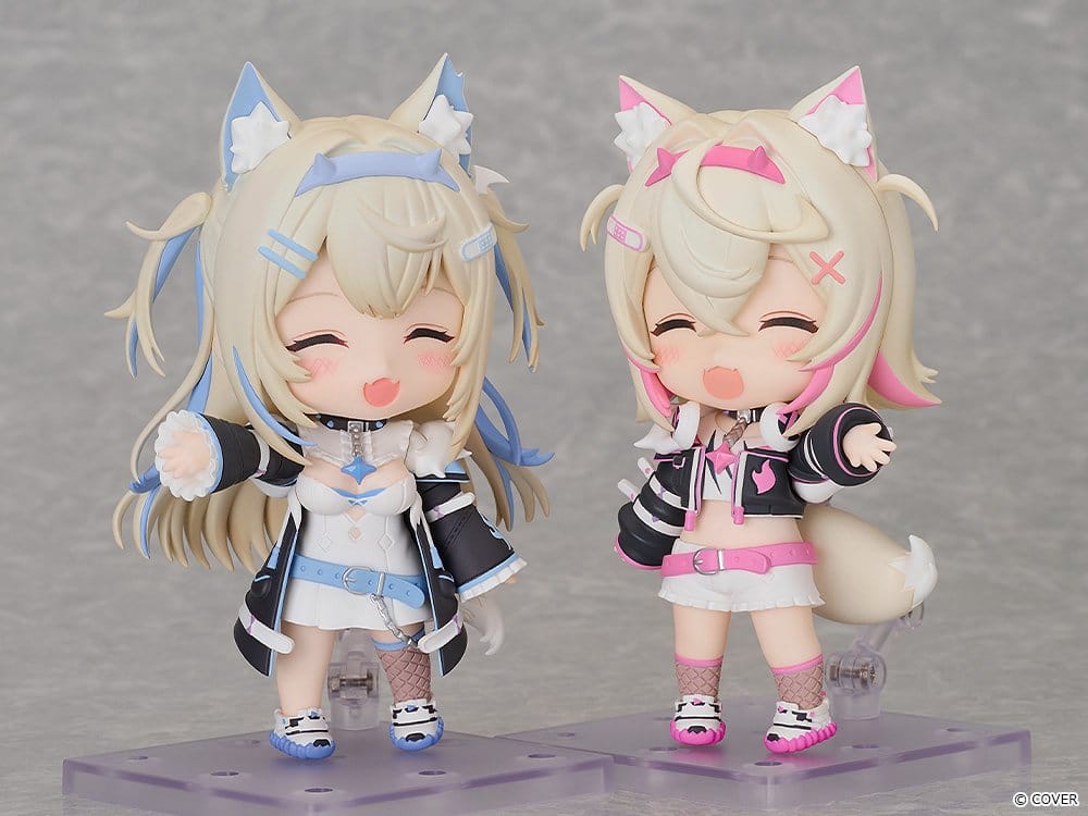 Hololive Production Nendoroid Action Figure Fuwawa Abyssgard 10 cm - AniMuchuu