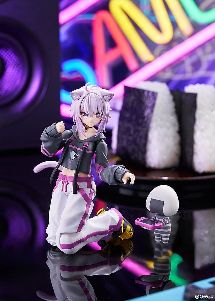 Hololive Production Figma Action Figure Nekomata Okayu 14 cm - AniMuchuu