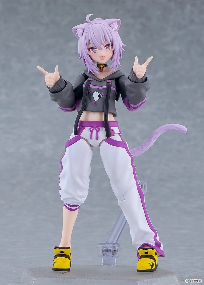 Hololive Production Figma Action Figure Nekomata Okayu 14 cm - AniMuchuu