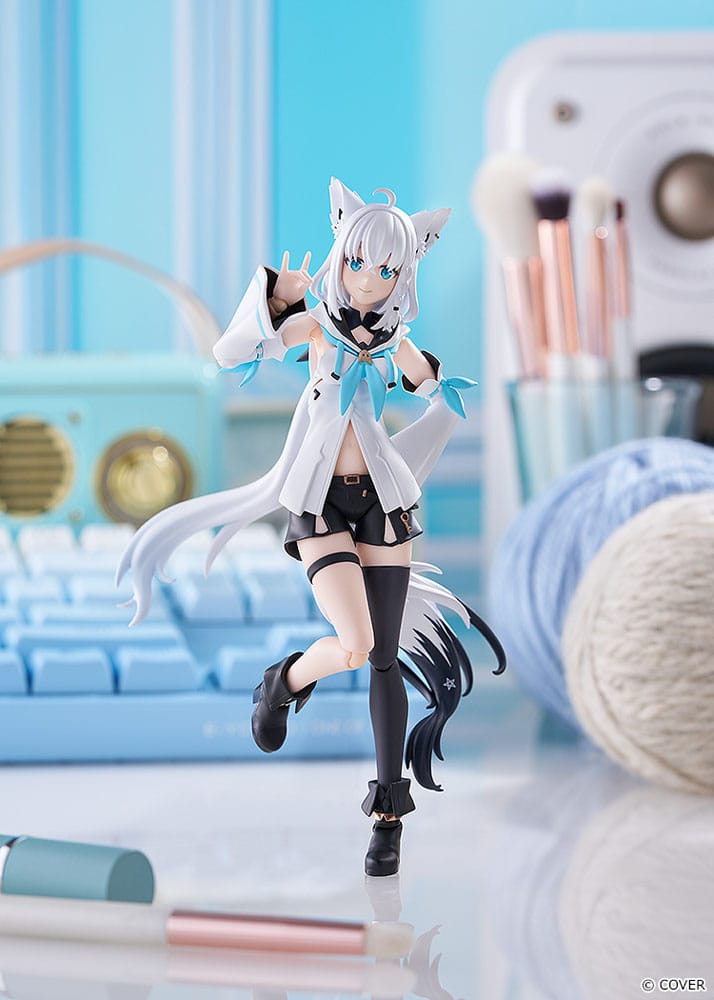 Hololive Production Figma Action Figure Shirakami Fubuki 15 cm - AniMuchuu