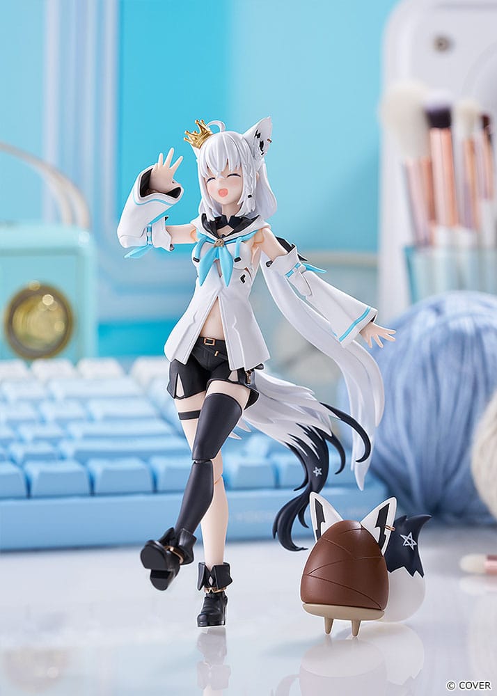 Hololive Production Figma Action Figure Shirakami Fubuki 15 cm - AniMuchuu