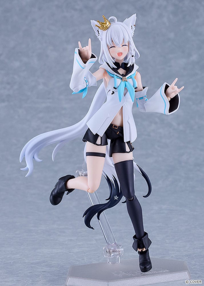 Hololive Production Figma Action Figure Shirakami Fubuki 15 cm - AniMuchuu