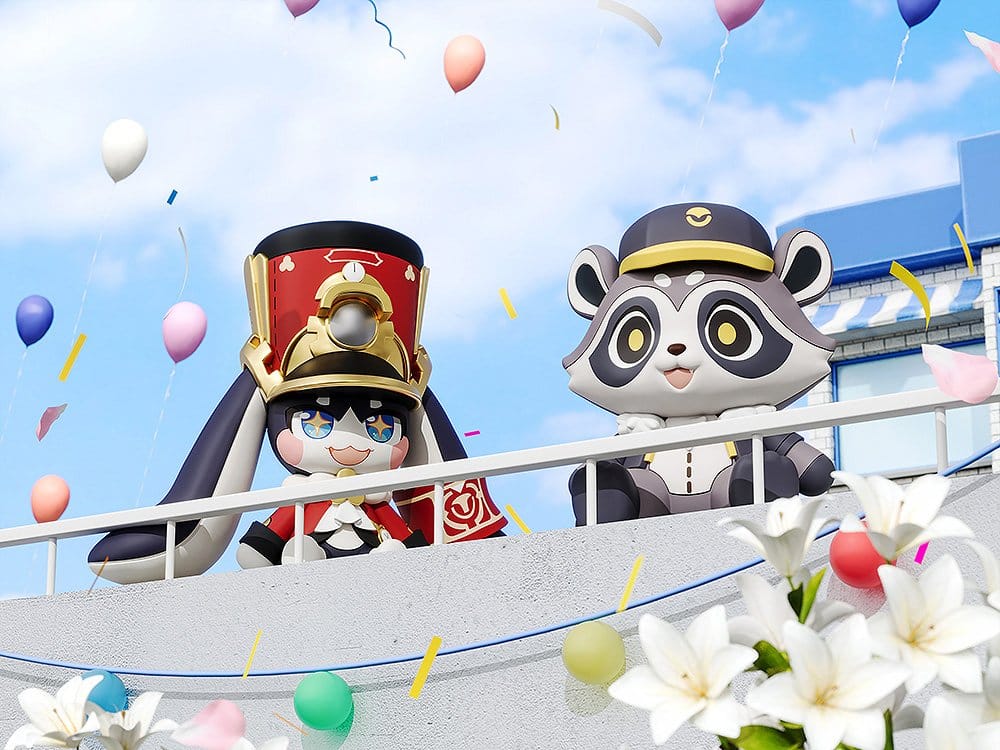 Honkai: Star Rail Huggy Good Smile Mini Figure Baseball Raccoon 7 cm - AniMuchuu