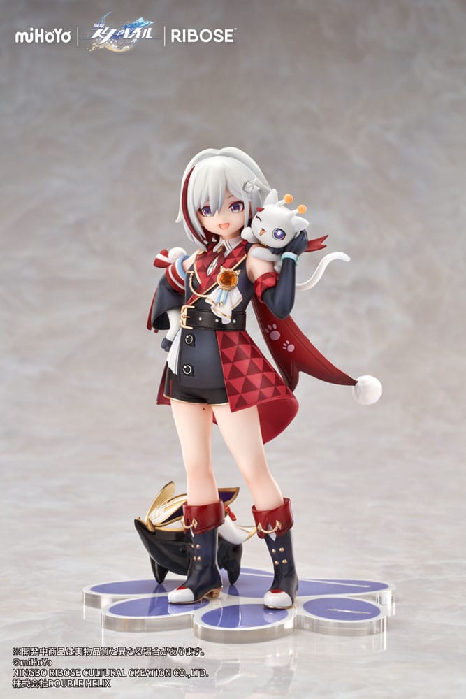 Honkai: Star Rail Rise Up Chibineko PVC Statue Topaz & Numby 18 cm