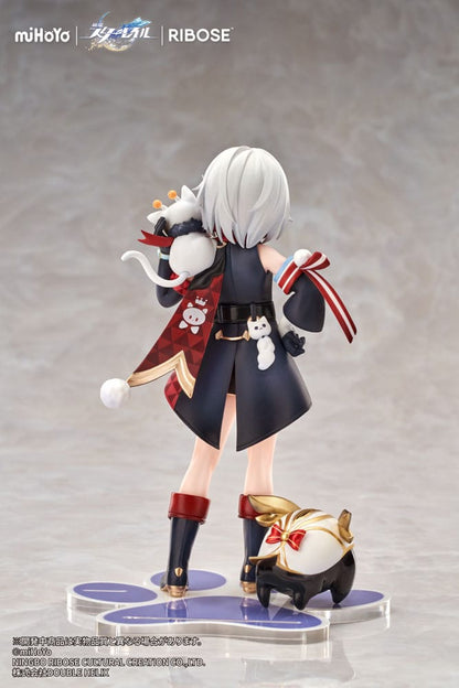 Honkai: Star Rail Rise Up Chibineko PVC Statue Topaz & Numby 18 cm