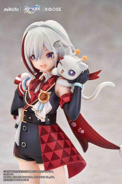 Honkai: Star Rail Rise Up Chibineko PVC Statue Topaz & Numby 18 cm