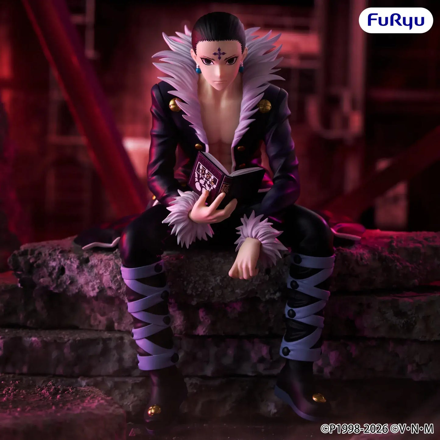 Hunter x Hunter Noodle Stopper PVC Figure Chrollo Vol.2 14 cm - AniMuchuu