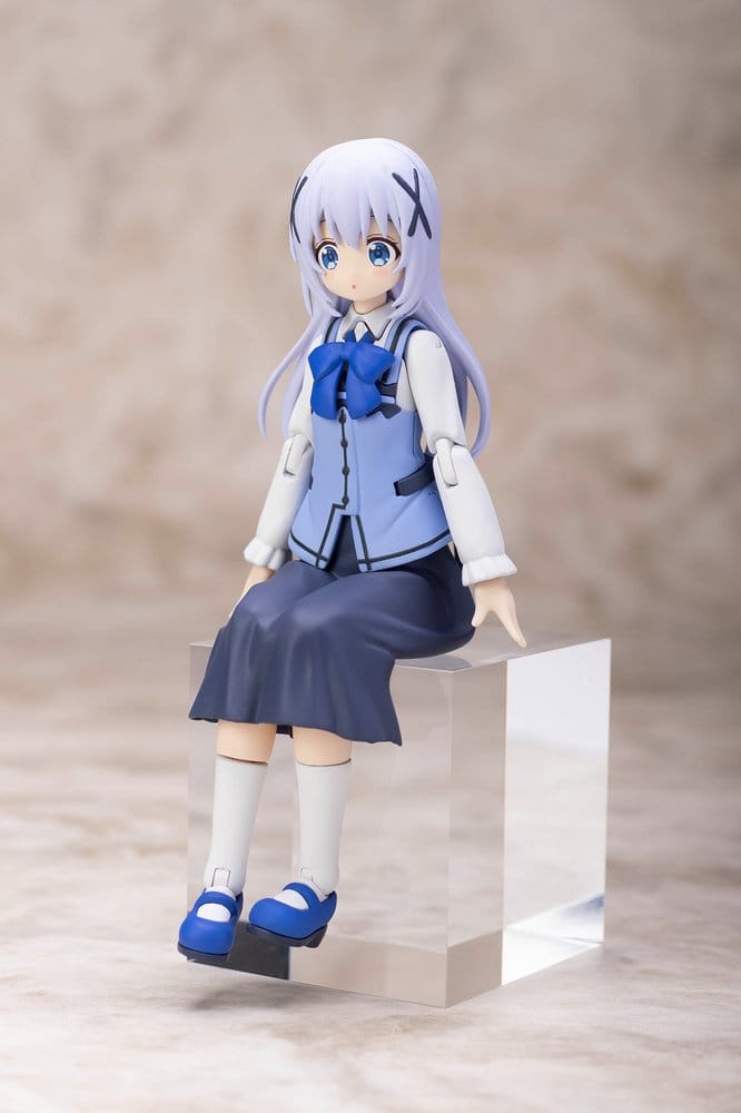 Is the Order a Rabbit? Bloom Plafia Plastic Model Kit Chino 14 cm - AniMuchuu