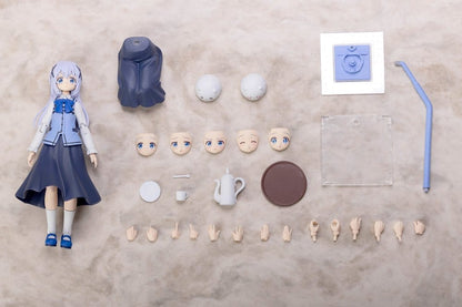 Is the Order a Rabbit? Bloom Plafia Plastic Model Kit Chino 14 cm - AniMuchuu