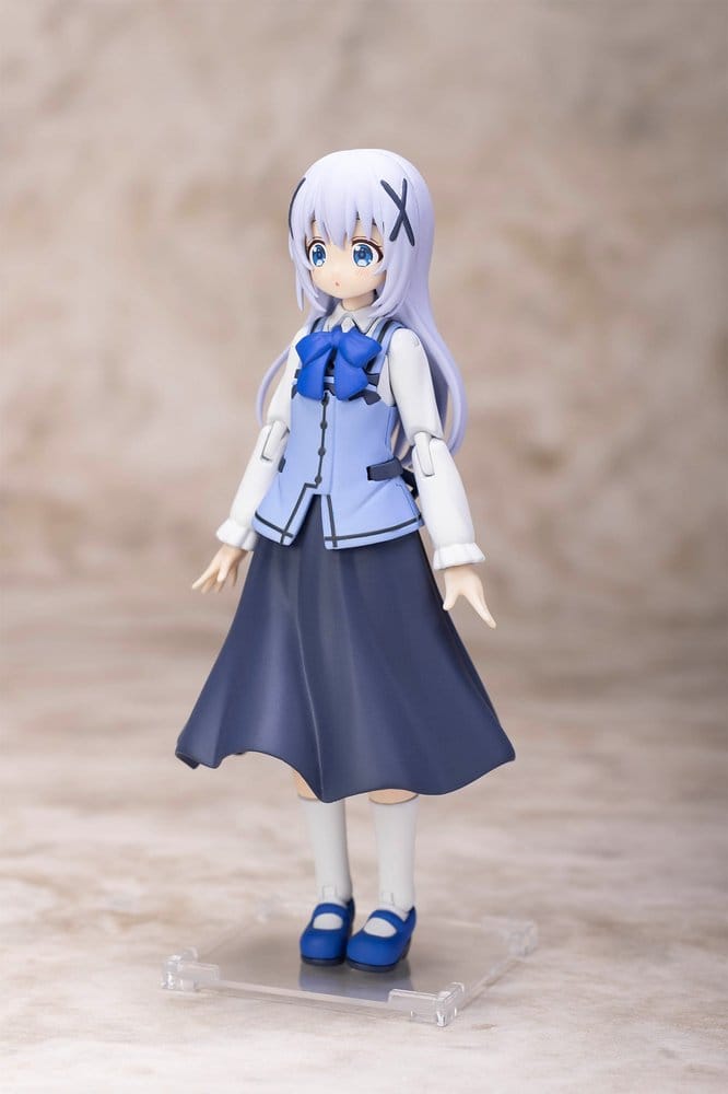 Is the Order a Rabbit? Bloom Plafia Plastic Model Kit Chino 14 cm - AniMuchuu