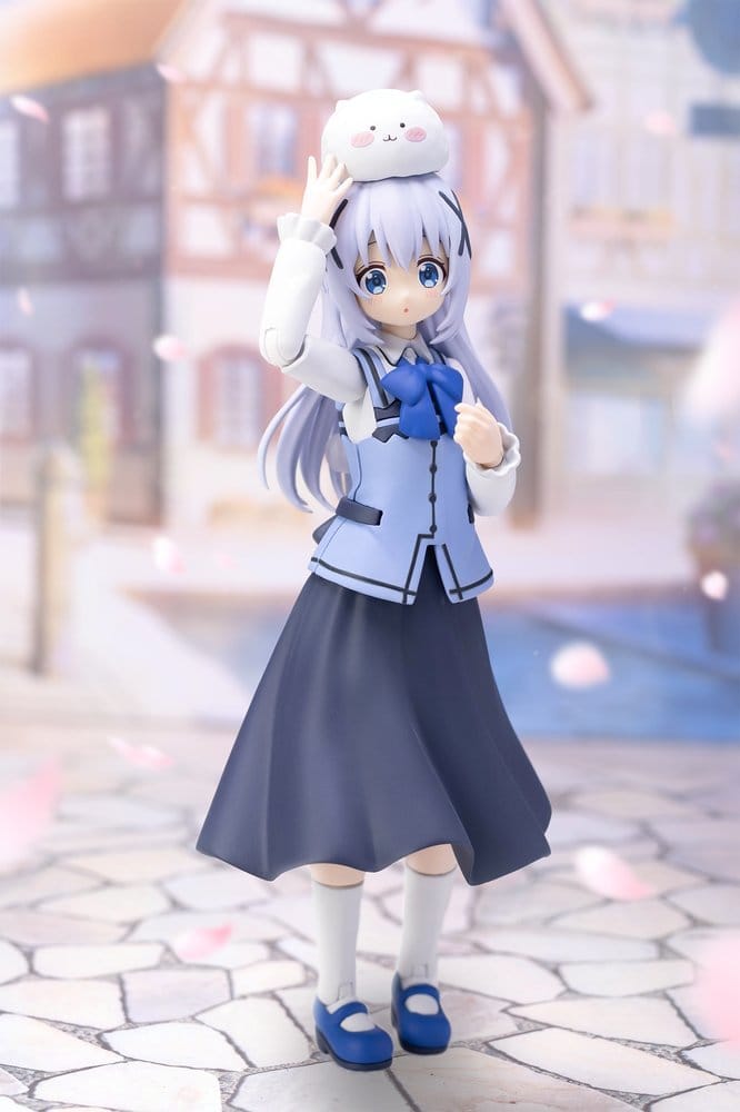 Is the Order a Rabbit? Bloom Plafia Plastic Model Kit Chino 14 cm - AniMuchuu