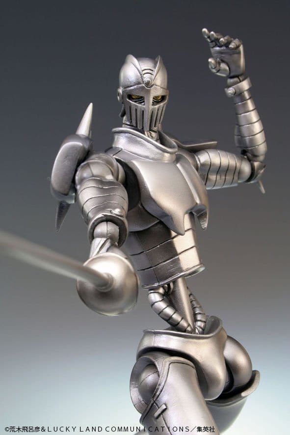JoJo's Bizarre Adventure Chozokado Action Figure Silver Chariot 16 cm - AniMuchuu
