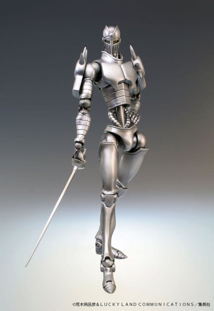 JoJo's Bizarre Adventure Chozokado Action Figure Silver Chariot 16 cm - AniMuchuu