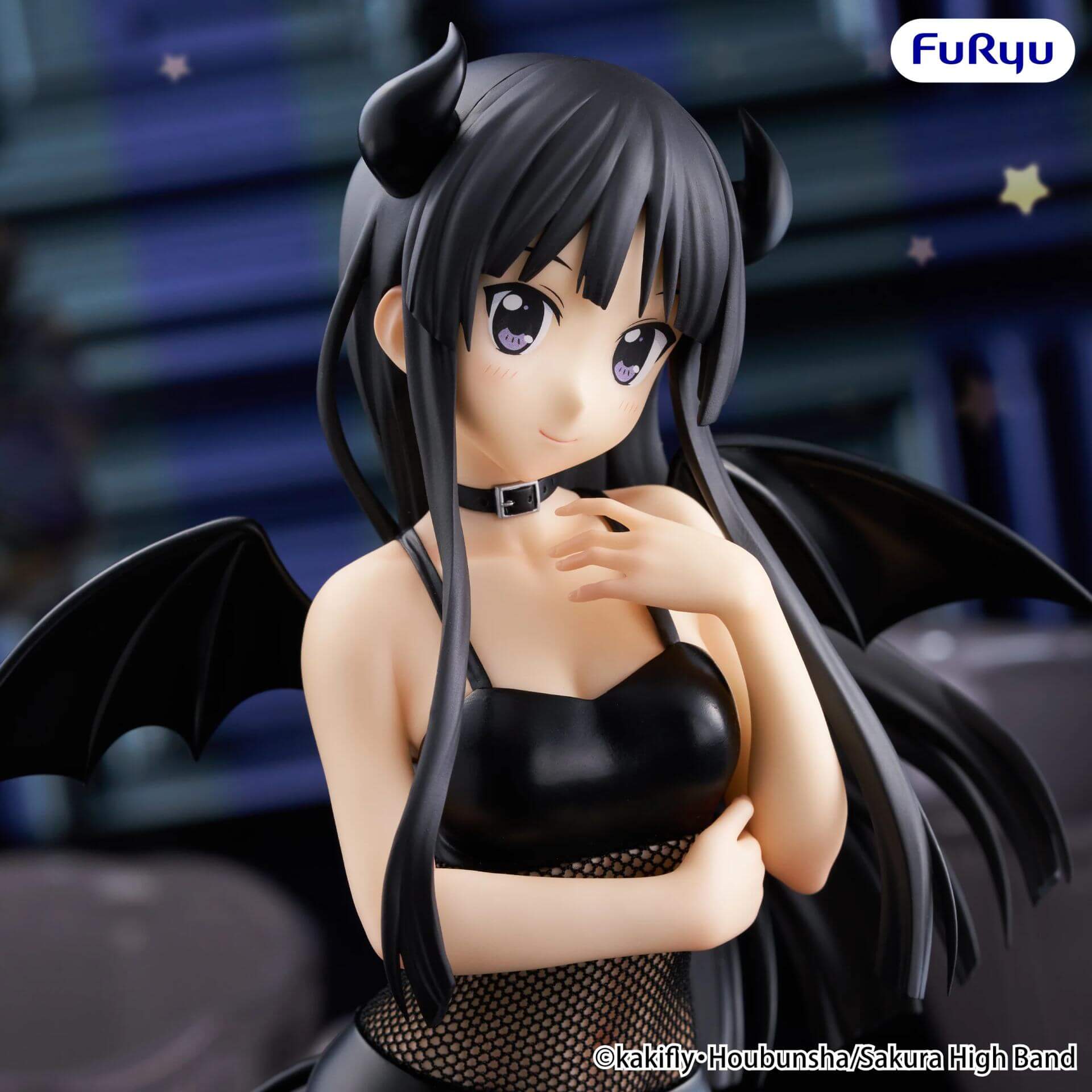 K-On! BiCute Dark PVC Statue Mio Akiyama 24 cm - AniMuchuu