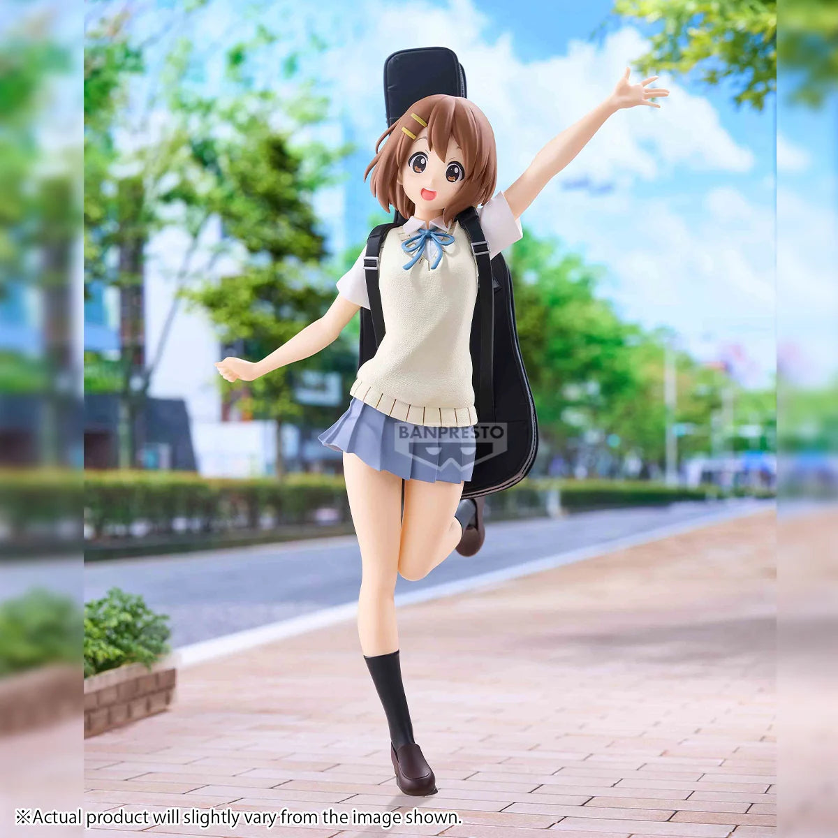 K-On! SQ PVC Figure Yui Hirasawa 25 cm - AniMuchuu