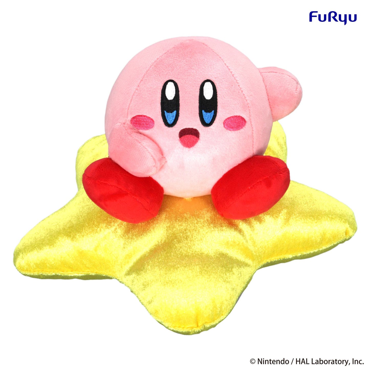 Kirby Plush Figure Kirby & Star 26 cm - AniMuchuu