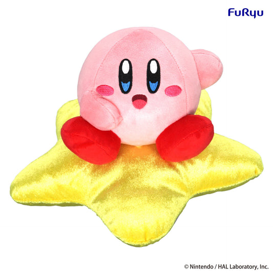 Kirby Plush Figure Kirby & Star 26 cm - AniMuchuu