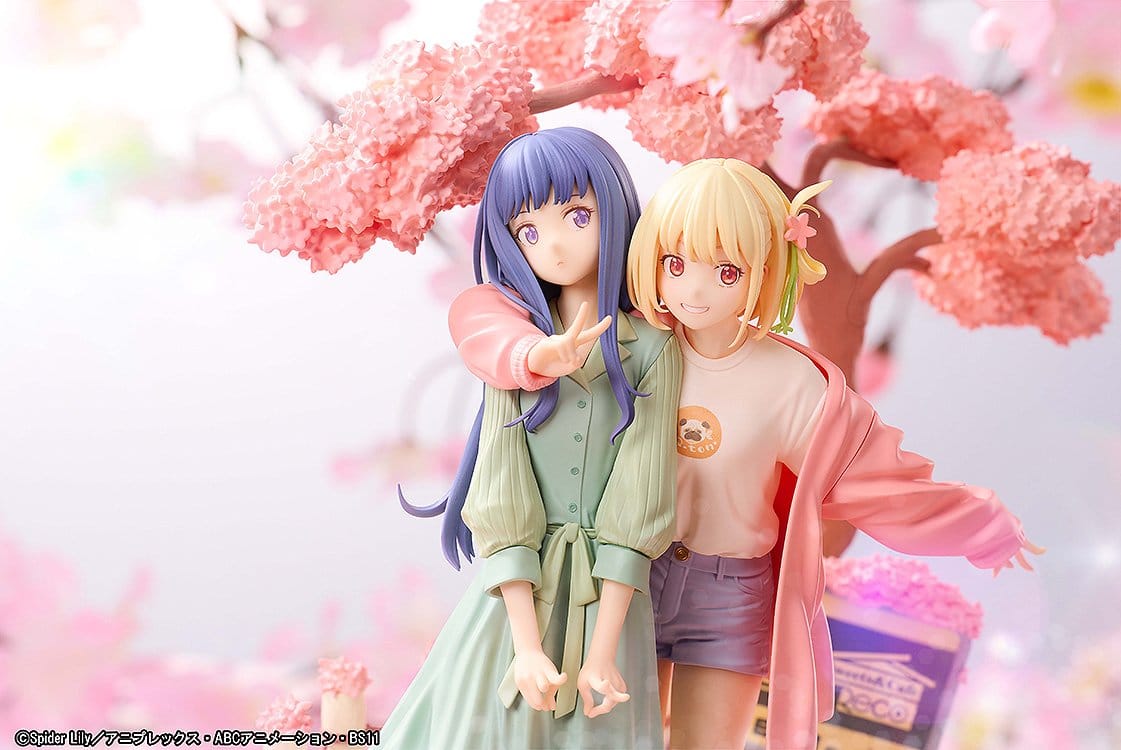 Lycoris Recoil PVC Figures 2-Pack Chisato Nishikigi & Takina Inoue Spring 25 cm - AniMuchuu