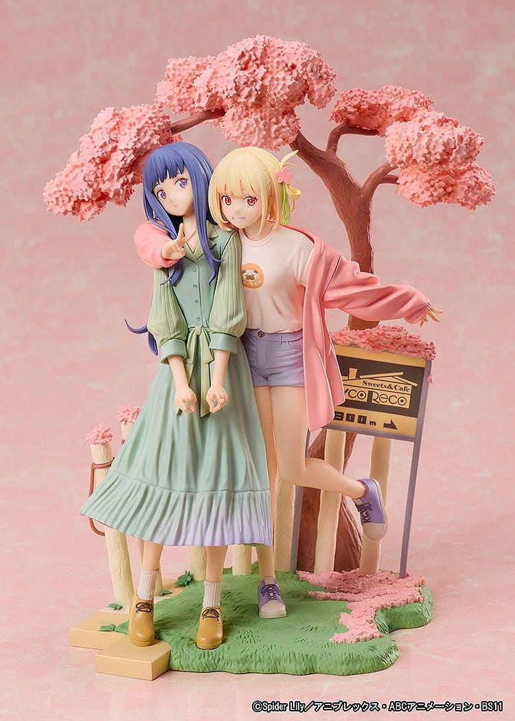 Lycoris Recoil PVC Figures 2-Pack Chisato Nishikigi & Takina Inoue Spring 25 cm - AniMuchuu