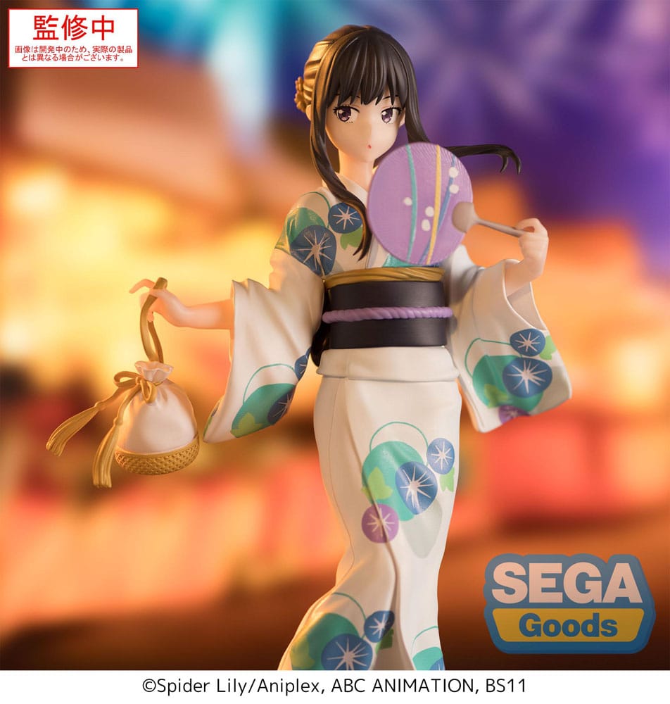 Lycoris Recoil Luminasta PVC Statue Takina Inoue Festival in Yukata 19 cm - AniMuchuu