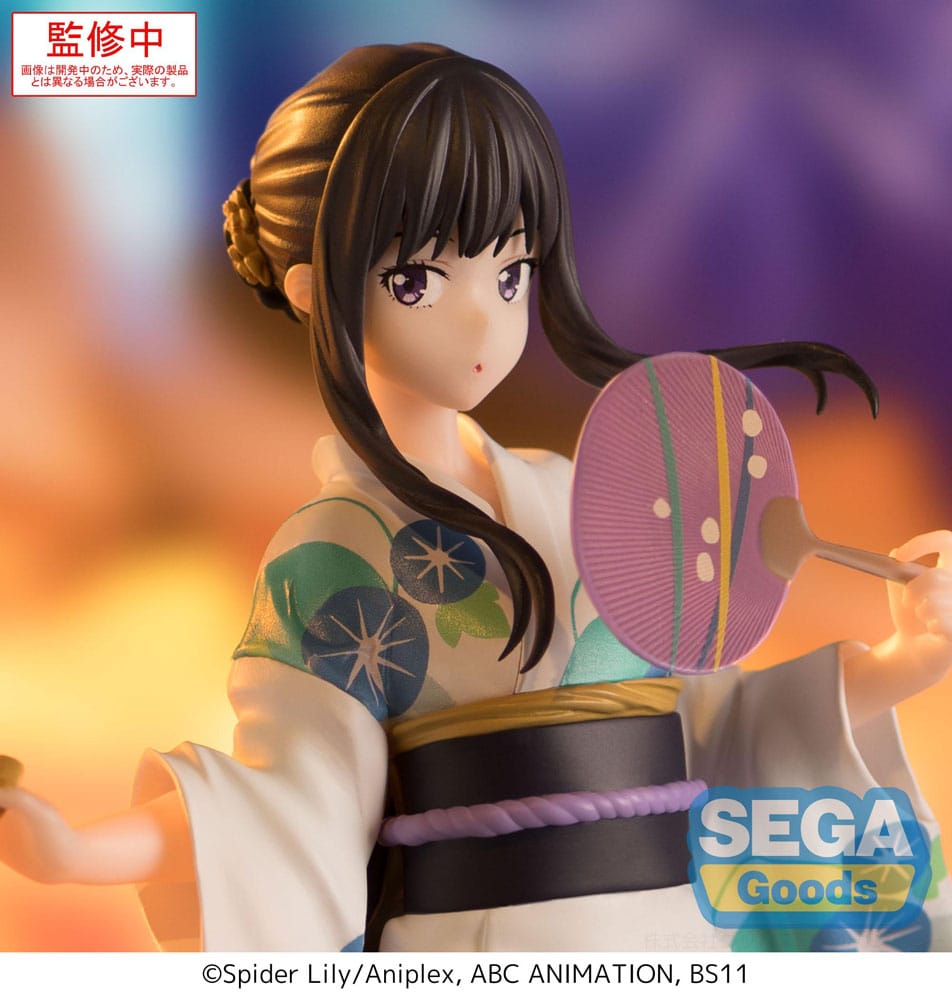 Lycoris Recoil Luminasta PVC Statue Takina Inoue Festival in Yukata 19 cm - AniMuchuu
