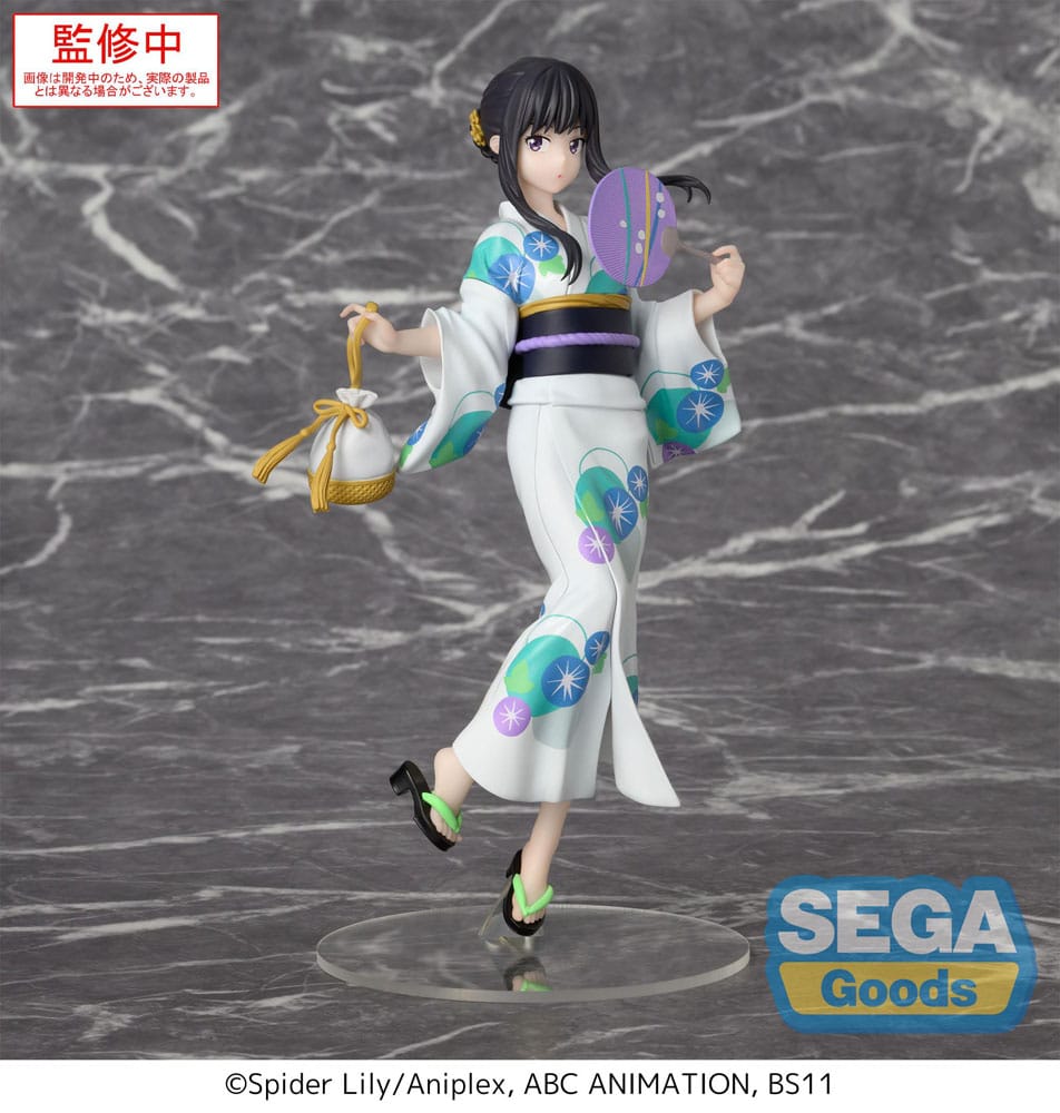Lycoris Recoil Luminasta PVC Statue Takina Inoue Festival in Yukata 19 cm - AniMuchuu