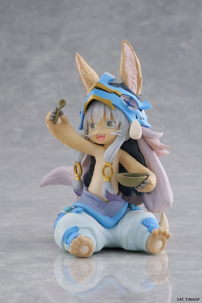 Made in Abyss Desktop Cute PVC Figure Nanachi Mealtime ver. 13 cm - AniMuchuu
