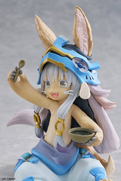 Made in Abyss Desktop Cute PVC Figure Nanachi Mealtime ver. 13 cm - AniMuchuu