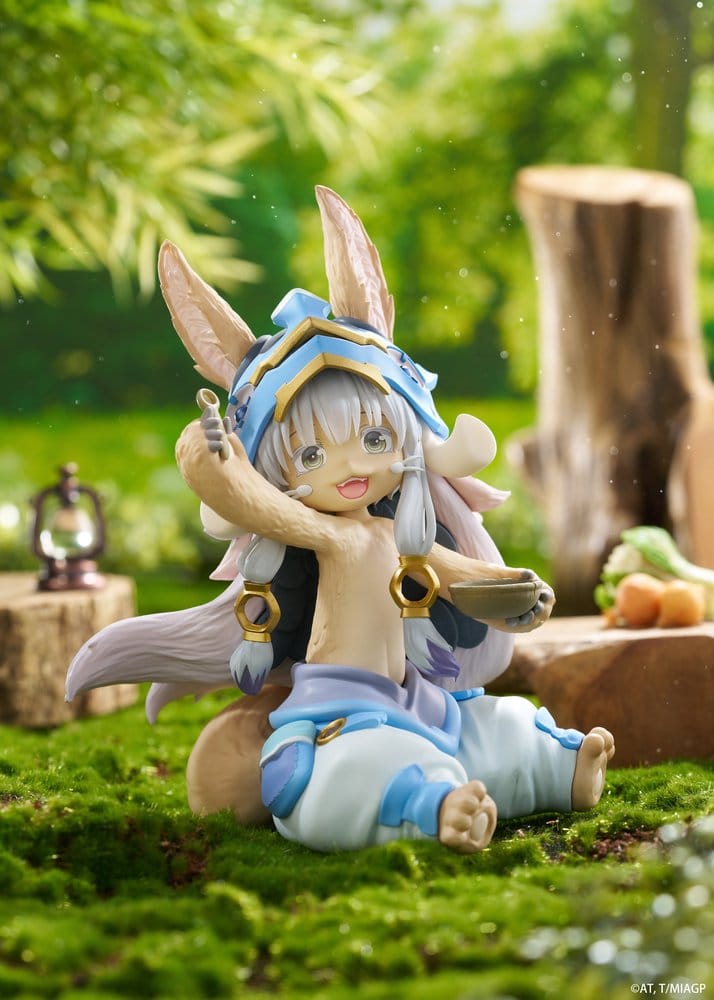 Made in Abyss Desktop Cute PVC Figure Nanachi Mealtime ver. 13 cm - AniMuchuu