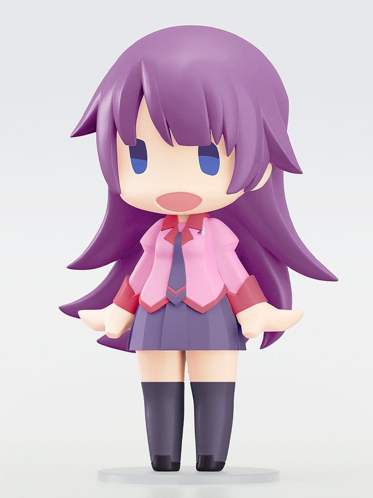 Monogatari Series HELLO! GOOD SMILE Action Figure Hitagi Senjougahara 10 cm - AniMuchuu