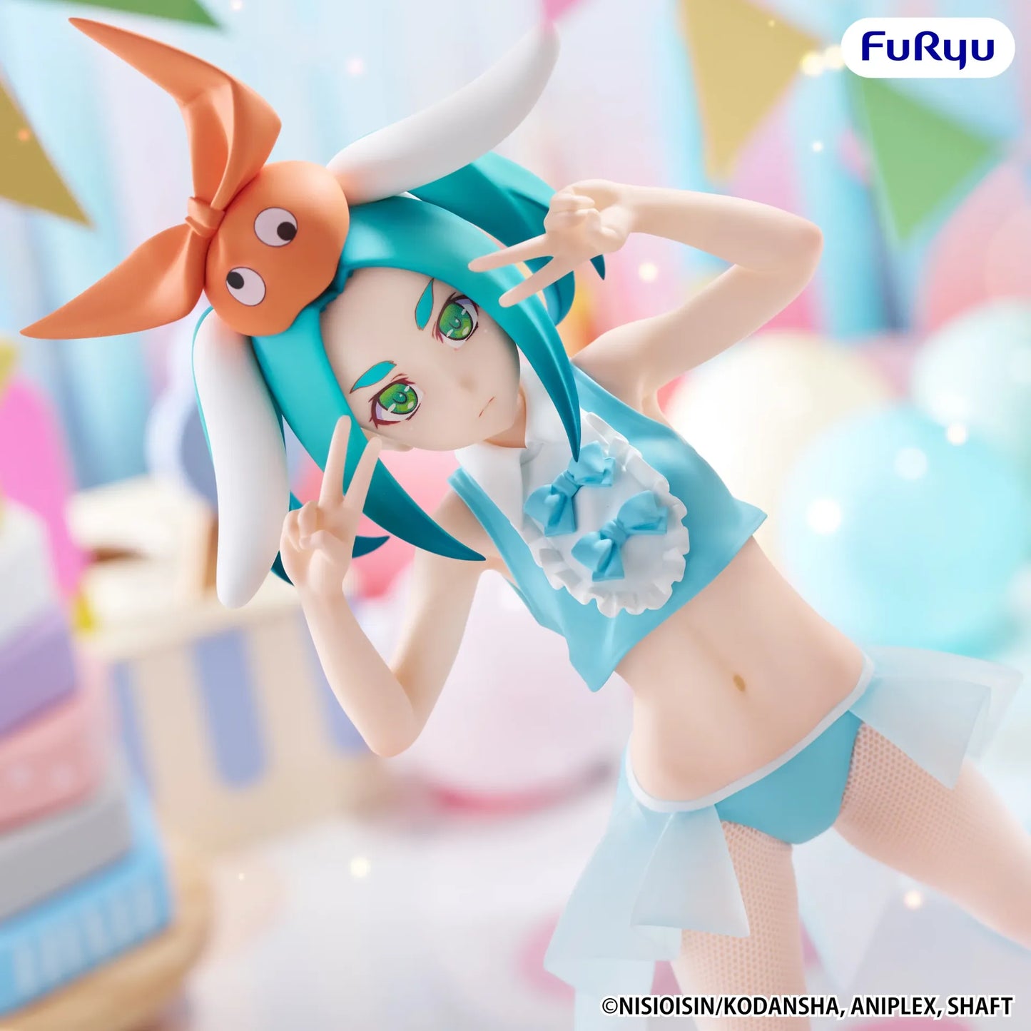 Monogatari Series BiCute Bunnies PVC Statue Yotsugi Ononoki 23 cm - AniMuchuu
