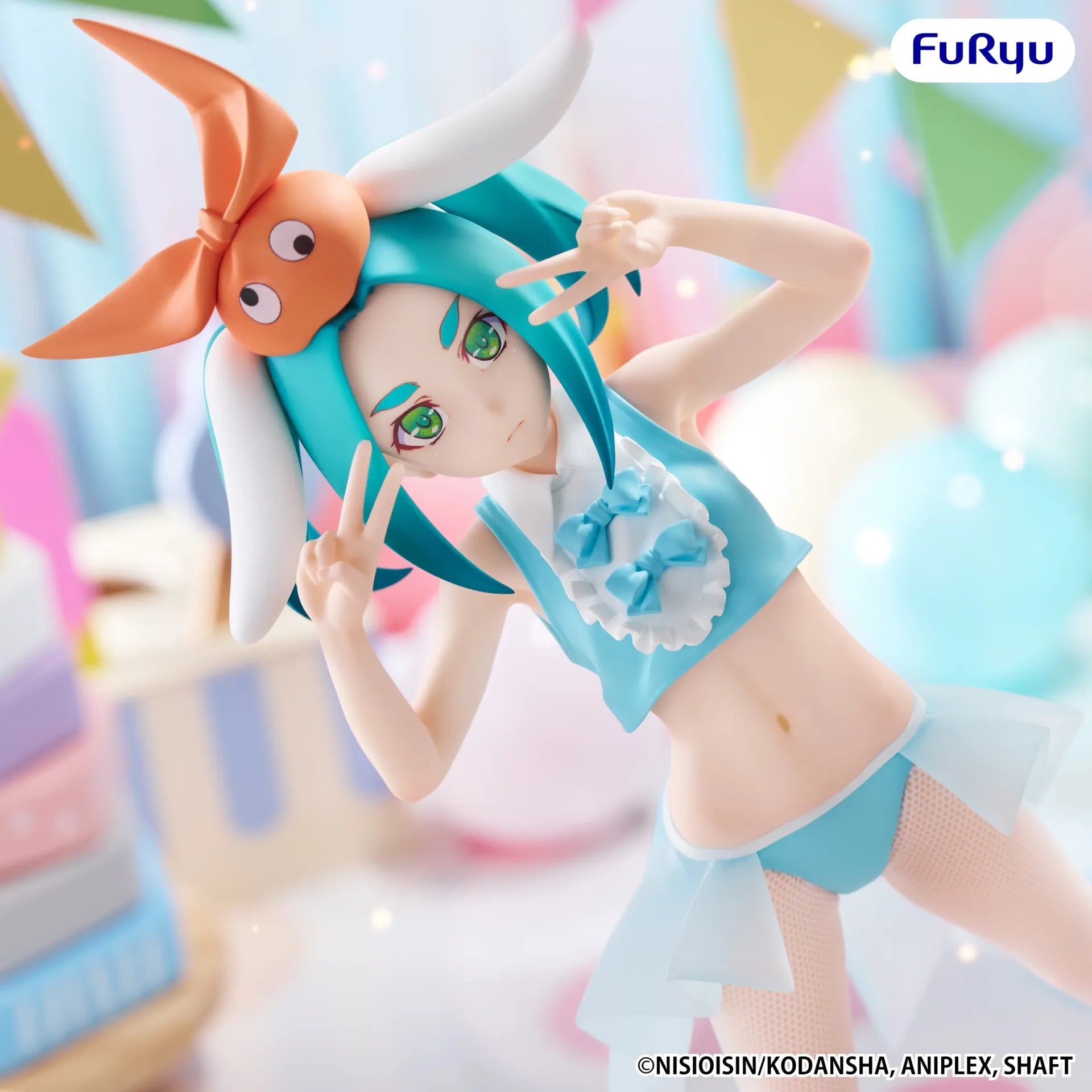 Monogatari Series BiCute Bunnies PVC Statue Yotsugi Ononoki 23 cm - AniMuchuu