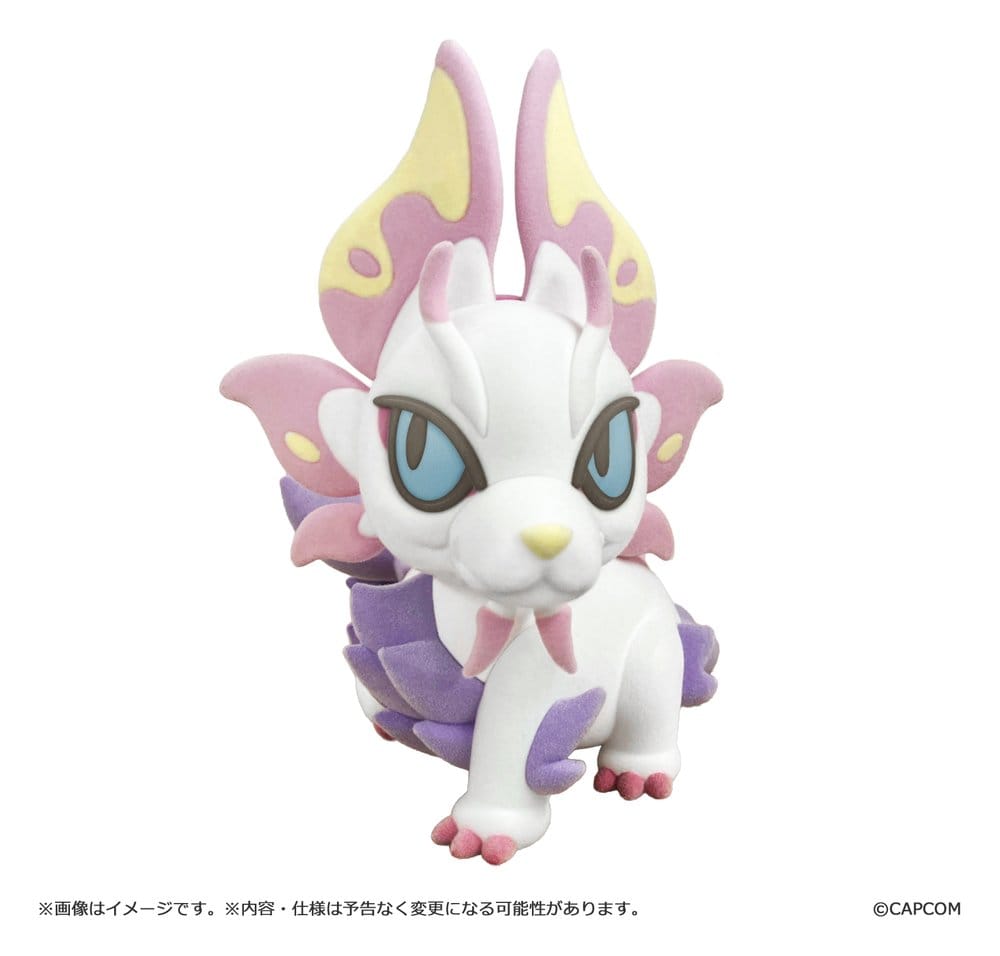 Monster Hunter Chibi Style Flocked Figure Mizutsune 12 cm -  AniMuchuu
