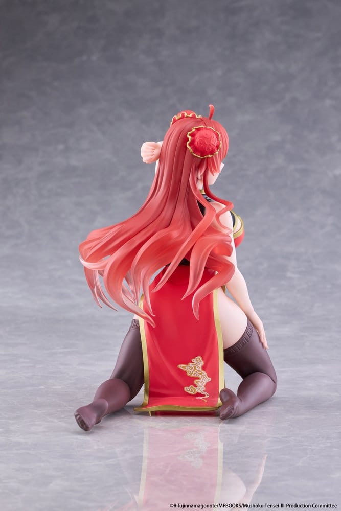 Mushoku Tensei Desktop Cute PVC Figure Eris Greyrat: Chinese Dress 13 cm - AniMuchuu