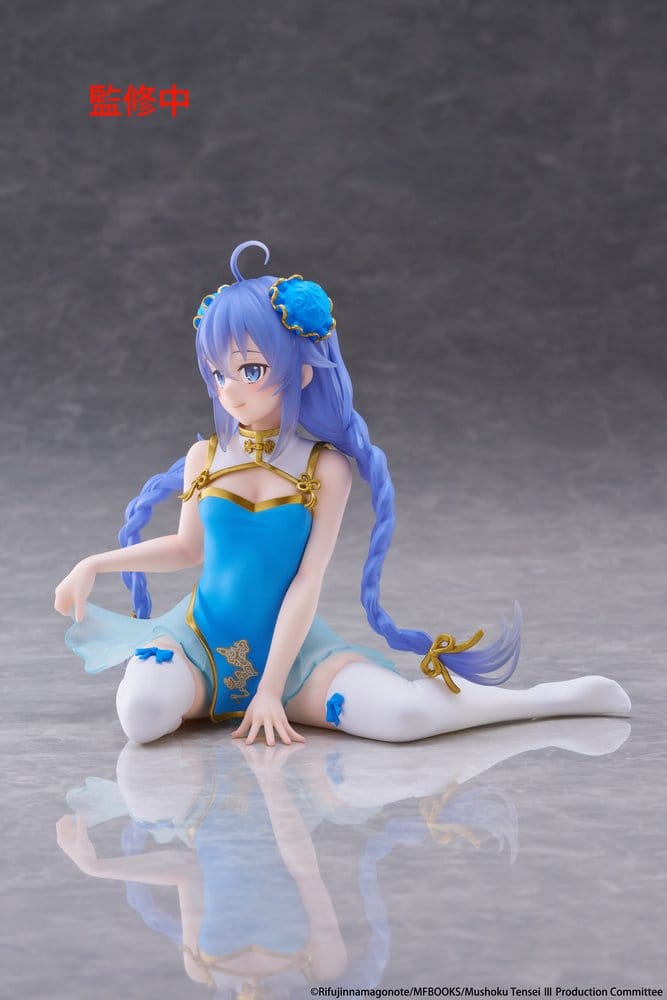 Mushoku Tensei Desktop Cute PVC Figure Roxy Migurdia: Chinese Dress 13 cm - AniMuchuu