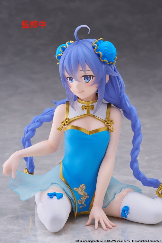 Mushoku Tensei Desktop Cute PVC Figure Roxy Migurdia: Chinese Dress 13 cm - AniMuchuu