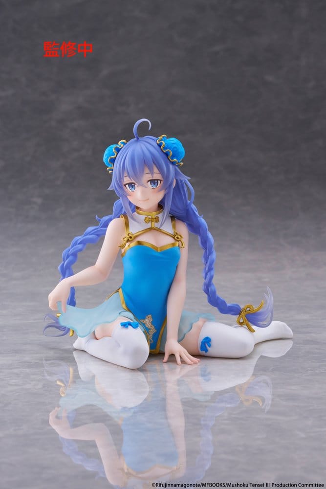 Mushoku Tensei Desktop Cute PVC Figure Roxy Migurdia: Chinese Dress 13 cm - AniMuchuu