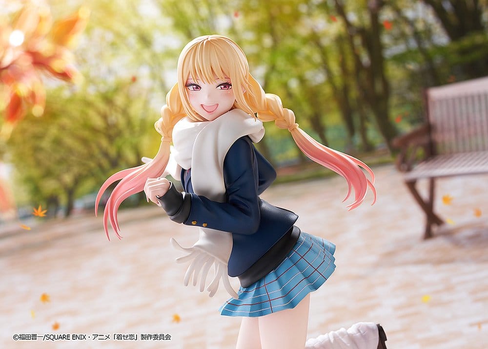 My Dress Up Darling Statue 1/7 Marin Kitagawa: Winter Uniform 23 cm - AniMuchuu