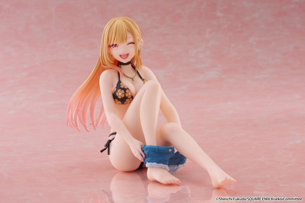 My Dress-Up Darling Desktop Cute PVC Figure Marin Kitagawa: Swimsuit 13 cm - AniMuchuu