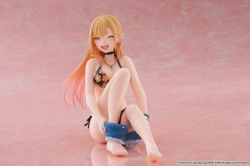 My Dress-Up Darling Desktop Cute PVC Figure Marin Kitagawa: Swimsuit 13 cm - AniMuchuu