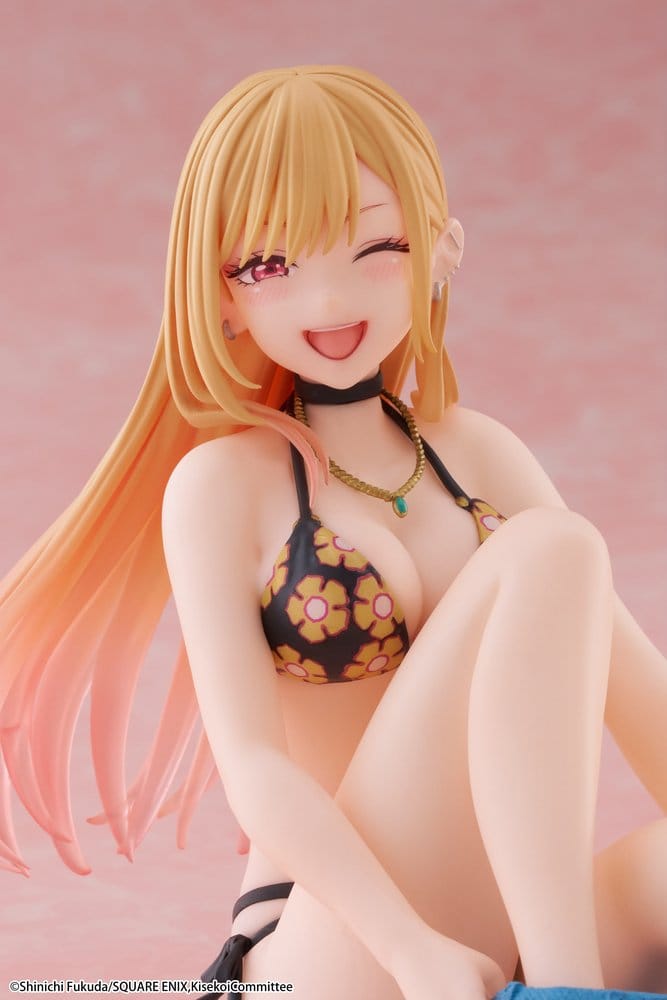 My Dress-Up Darling Desktop Cute PVC Figure Marin Kitagawa: Swimsuit 13 cm - AniMuchuu