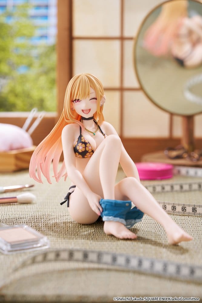 My Dress-Up Darling Desktop Cute PVC Figure Marin Kitagawa: Swimsuit 13 cm - AniMuchuu