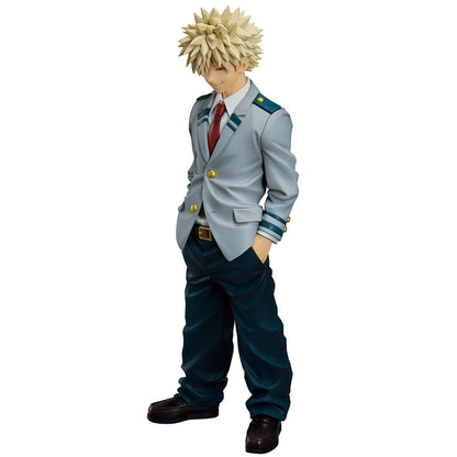 My Hero Academia Ichibansho PVC Figure Katsuki Bakugo School Ver. 24 cm